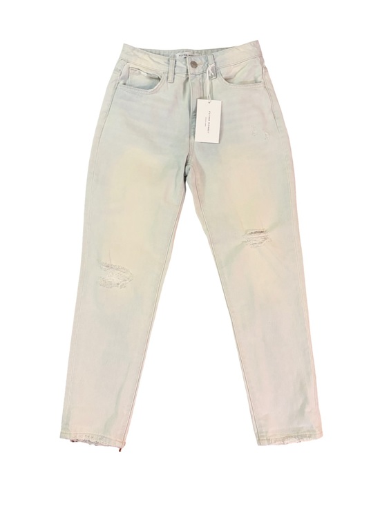 Flying Monkey Denim - NWT Flying Monkey Black Label Reform High Rise Mom Jeans Light Wash Women’s 24